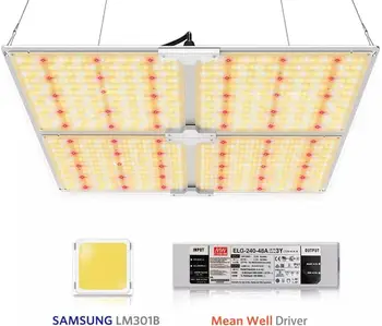 

Grow led full spectrum Ape Led 460w quantum board for plants! Chips Samsung LM301B, driver Mean Well