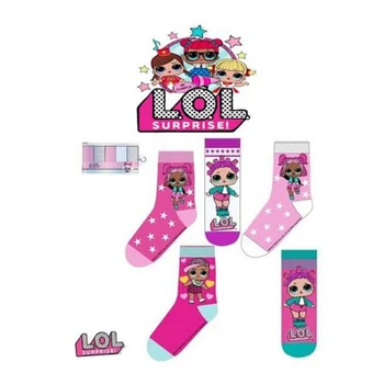 

LOL SURPRISE SET 5 socks in bag size 23-26/27-30/31-34