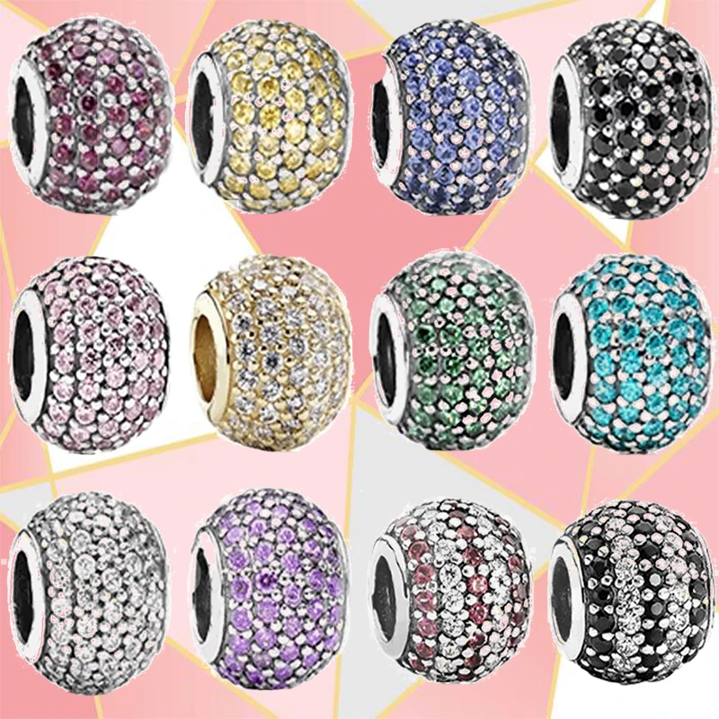 

100% 925 Sterling Silver New Exquisite Pendant Beads And Diy Style Bracelet Display Special Pendant Necklace Jewelry Original