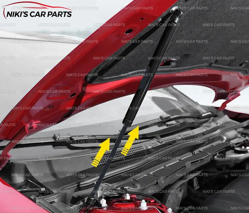 Стойки амортизатора капота для Mazda 6 2013- нержавеющая сталь 1 комплект/2 шт. литье украшение автомобиля Стайлинг внешний