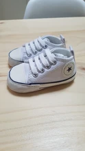 Zapatillas clásicas de lona para bebé, zapatos deportivos con estrella para recién nacido, para primeros pasos, antideslizantes