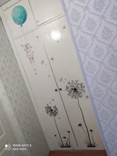 Wall-Stickers Dandelion Sitting-Room Bedroom On-The-Wall Black Household Adornment Hot
