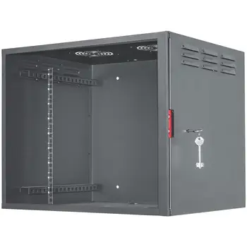 

The CASE-SC-0940-BK-9 wardrobe Rack 19 ''wall unit with safety lock