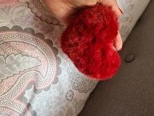 Llaveros de corazón para mujer, de imitación pompón Rex, llave de la bola de piel de conejo, cadenas, bolso para chica, colgante de llavero para coche, novedad de 2020