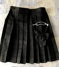 Púrpura de las mujeres Goth negro a cuadros plisado falda Glir alta cintura Mini faldas Sexy Escuela Japonesa Harajuku Anime Cosplay traje de marinero