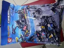 SWAT Truck Bricks Sets-Ship Educational-Toys Car-Building-Blocks Vehicle City Police