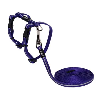 

Set of leash and harness for cats rogz Alleycat xs-8mm 1,8 m purple