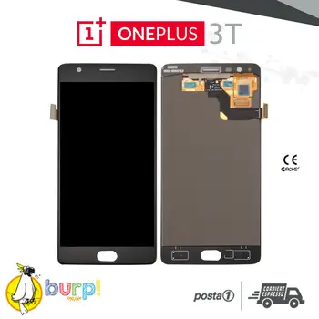 

LCD DISPLAY + TOUCH SCREEN black glass ONEPLUS 3 T 1 + 3 T A3010 DISPLAY assembled