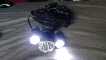 Led Headlamp Torch Flashlight Zoom Rechargeable
