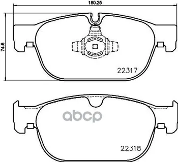 

Brake disc pads front. Volvo S90 II (234) 01/16- / Volvo V60 I Brembo art. p86027