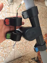 Freno de acelerador de botón de dedo para patinete eléctrico, piezas de repuesto para Ninebot ES1/ES2/ES3/ES4, Color rojo y verde, actualizado