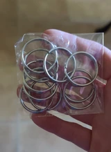 10 unids/lote 12mm 15mm 20mm 25mm 28mm agujero de acero inoxidable anillo de llave cadena chapado en rodio partido redonda llavero