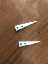 Pinzas cerámicas antiestáticas para cigarrillo electrónico de acero inoxidable, pinzas Cerámicas Industriales con aislamiento recto, Punta curva