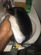 Peluca brasileña recta Bob corto pelucas delanteras de encaje 13x4 frente de encaje pelucas de cabello humano Pre-arrancado con el pelo del bebé estrella del Jazz no Remy