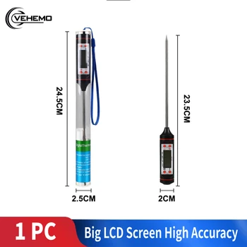 

Auto Car Air Outlet Needle Type LCD Digital Thermometer Check Equipment Tool