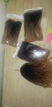 TOMO-extensiones de cabello sintético para mujer, accesorio capilar de 8 pulgadas con degradado, efecto Passion Twist, para Crochet, de 30 raíces