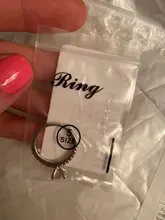 De alta calidad de Color de plata diamantes de imitación incrustaciones anillos para mujer anillo de boda regalo compromiso para mujeres envío gratuito