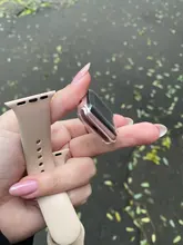 Funda de silicona para Apple watch series 6, 5, 4, 3, 44mm, 40mm, iwatch, 42mm, 38mm, transparente, ultrafino, accesorios para iwatch