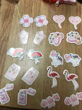 45 Uds. De pegatinas de papelería de hadas rosas para Scrapbooking, diario Kawaii, pegatinas decorativas Diy, suministros escolares