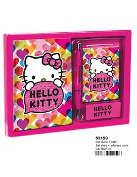 

HELLO KITTY diary and listing SET