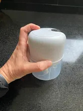 Inalámbrico picadora de carne eléctrica Mini trituradora del ajo Chile helicóptero de carga USB ajo machacador de jengibre fresco cocina triturador de carne