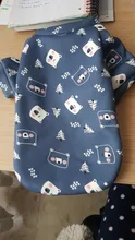 Ropa para mascotas, abrigo estampado bonito para perros pequeños, gatos, Chihuahua, Shih, Tzu, Primavera
