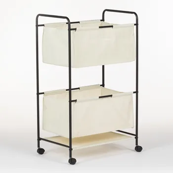 

SKLUM - TROLLEY COQOS 02, metal and polyester, bedroom, laundryroom, storage, functional