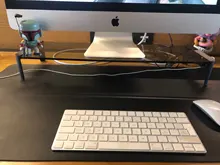 Laptop-Stand Desk-Riser Monitor Notebook Usb-Hub Fast-Charger Desktop Space-Bar 4ports