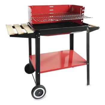 

Coal Barbecue with Wheels Algon Black Red (58 X 38 x 72 cm)
