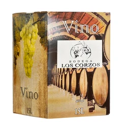 Bag in Box 15L Vino Cosechero Vino Tinto Joven de Bodega Los Corzos
