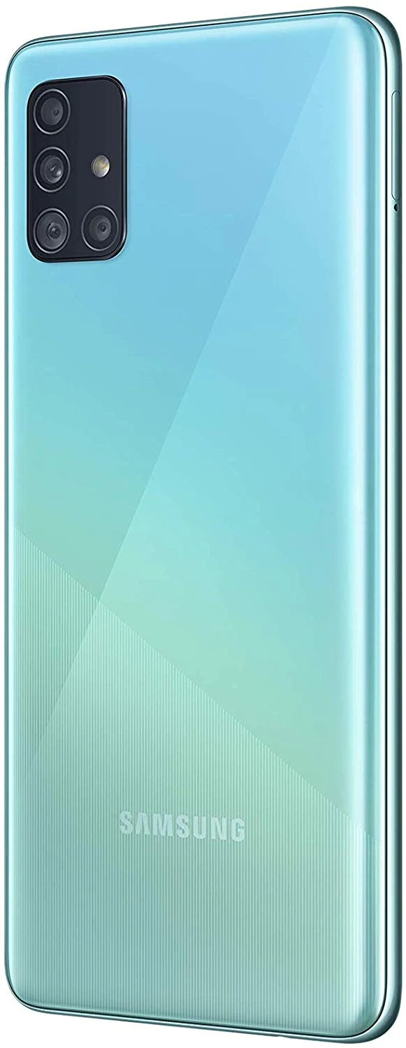  Phone Samsung Galaxy A51 Blue Color 128 GB ROM 4 GB RAM dual SIM 6.5 
