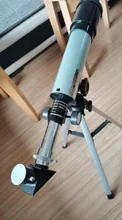 Telescopio astronómico profesional HD, Monocular potente de 20000m, gran objetivo, reloj BAK4, búsqueda de espacio, Luna para niños, regalos