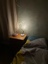 Study-Lamp Battery Holiday-Lighting-Decor Desk Fairy-Night-Light Bedside LED Christmas-Tree