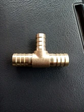 Coupler-Adapter Joint Pipe-Fitting Barbed-Connector Copper Splicer Brass Air-Water-Oil