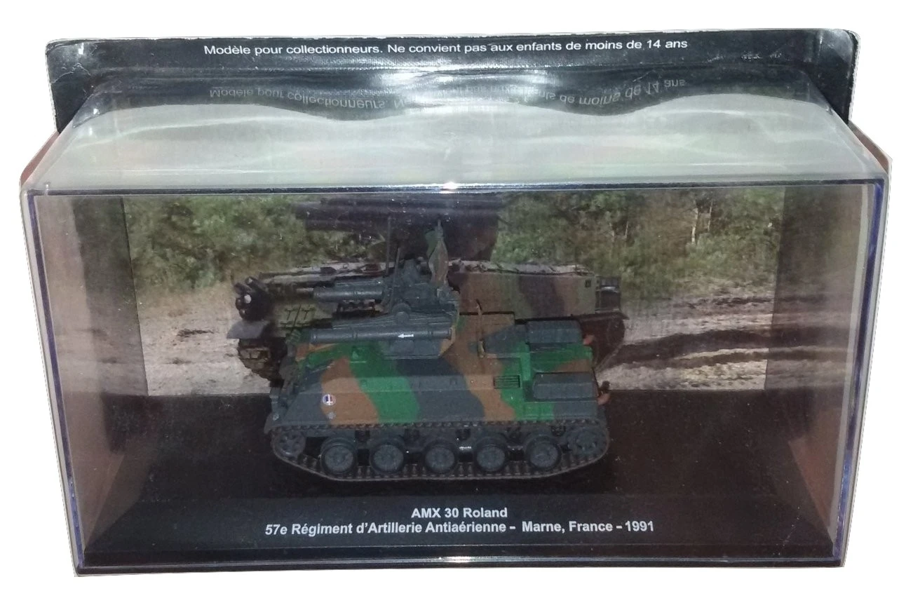 Альтайя Танк AMX 30 Roland 1/72 Франция 1991 литье под давлением
