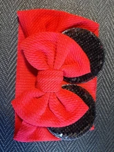 Diadema para niñas con orejas de animales, turbante con lazo grande para recién nacidos, diadema de lentejuelas para niños pequeños, diadema ancha, accesorios para el cabello