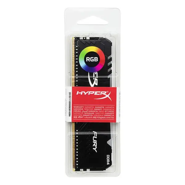 Оперативная память kingston HX424C15FB3A/8 8 Гб DDR4 2400 МГц