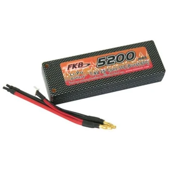 

Battery pack LiPo battery 7.4V 5200 mAh assembled with Connector FKB 30C