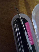 Agujas de acero inoxidable para eliminación de acné, herramientas para quitar espinillas y espinillas, cuidado de la piel Facial, limpiador de poros faciales, 4 Uds.