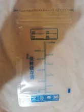 Bolsas de almacenamiento de leche materna para el congelador, etiquetas desechables de comida para bebé, seguro, 30 Uds.