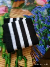 2 unids/par adultos niños deportes pulsera Sweatband Hip-Hop cartas rayas de colores bailando muñeca apoyo secreto guardias