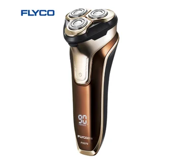 

Flyco 3D Аккумуляторная Плавающая Головка Портативный Моющийся Корпус Электробритвы Светодиодная Быстрая Зарядка Тройной Клинок
