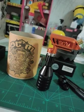 Empuñaduras delicadas de aleación de aluminio para máquina de tatuaje, Cartucho de agarre ajustable y poste para máquina de tatuaje de 32mm y 27mm, novedad