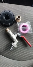 IBC Tank Adapter S60X6 To Iron Brass Tap 1/2 Replacement Valve 60mm Coarse Thread to