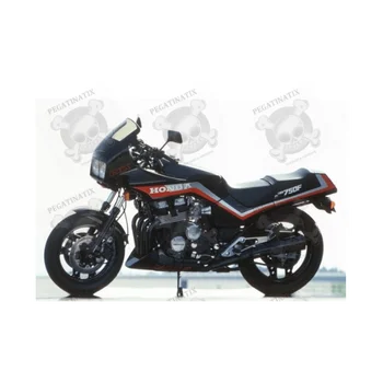 

CBX 750F YEAR 1986 BLACK VERSION ADHESIVES vinyl size ORIGINAL