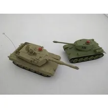 Радиоуправляемый танковый бой Zegan ИК M1A2 PK/Russia T-34 Zegan