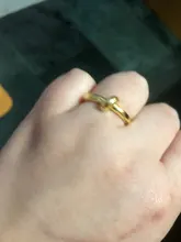 Plata de Ley 925 Plata Lisa anillos para las mujeres interweave de la joyería hermoso dedo anillos abiertos para cumpleaños fiesta regalo