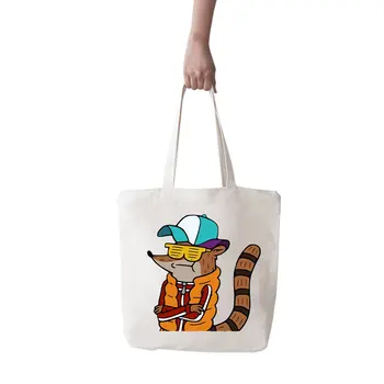 

Angemiel Bag Large Regular Show Vicinity Rigby Shopping Beach Tote Bag