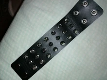 Punk Rock gótico puntiagudo hacen picos remache cono pendientes brazalete de cuero ancho brazalete pulseras brazalete de encanto de moda joyería Unisex