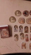 46 unids/pack Mucha pintura pegatina de papel para decoración pegatinas Diy tu álbum de recortes diario etiqueta engomada de la etiqueta